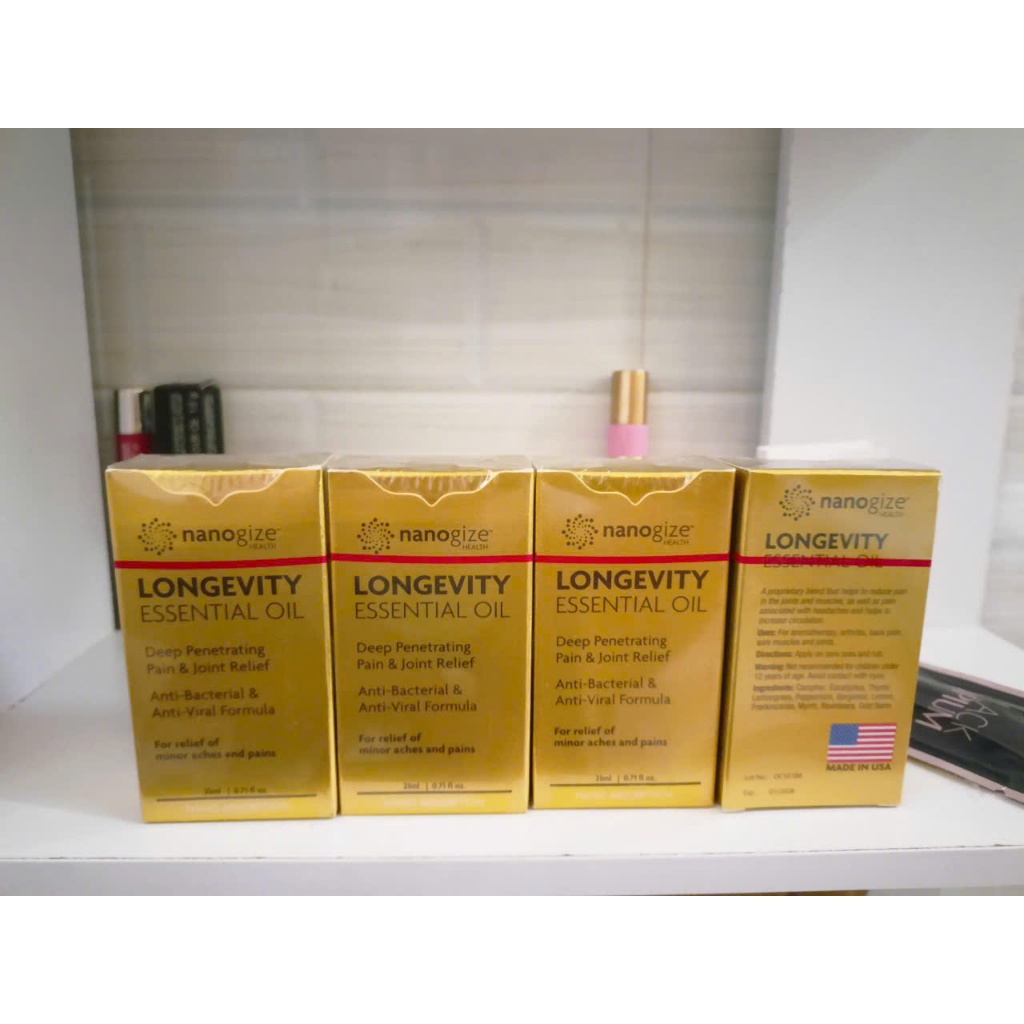 Dầu Vàng Longevity Essential Nano Oil chai 21ml