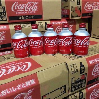 Coca Cola Nhật Bản Lon 160ml nắp vặn 300ml, Nước Ngọt Coca Cola Nhật Bản Chính Hãng