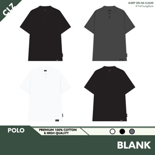 Áo thun nam polo nữ phông có cổ local brand unisex thoáng khí thoải mái oversize POLO TRƠN CLOUDZY