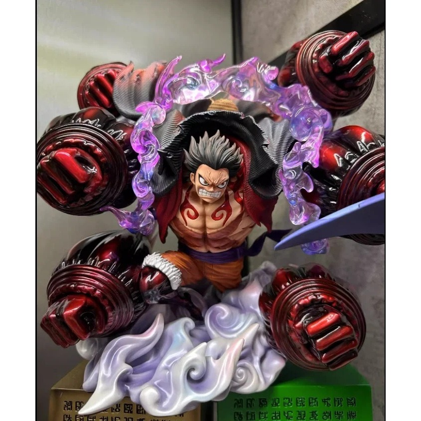 Mô Hình OnePiece Luffy Gear 4 Tay to Siêu Ngầu-  Mô hình Luffy gear 4 Đẹp 33Cm