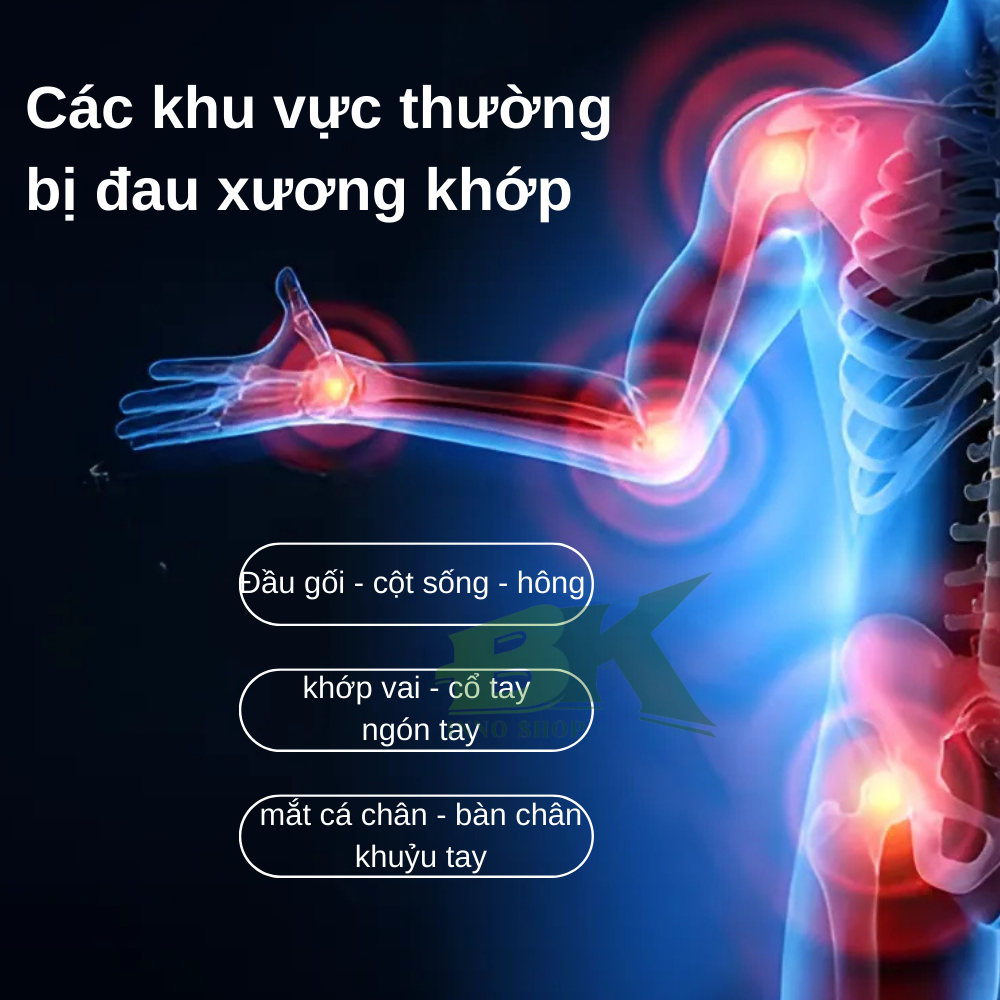 Viên Uống Xương Khớp Khớp Phong - Hỗ Trợ Giảm Đau, Tăng Cường Độ Dẻo Dai, Bảo Vệ và Nuôi Dưỡng Xương Khớp Khỏe Mạnh | BK