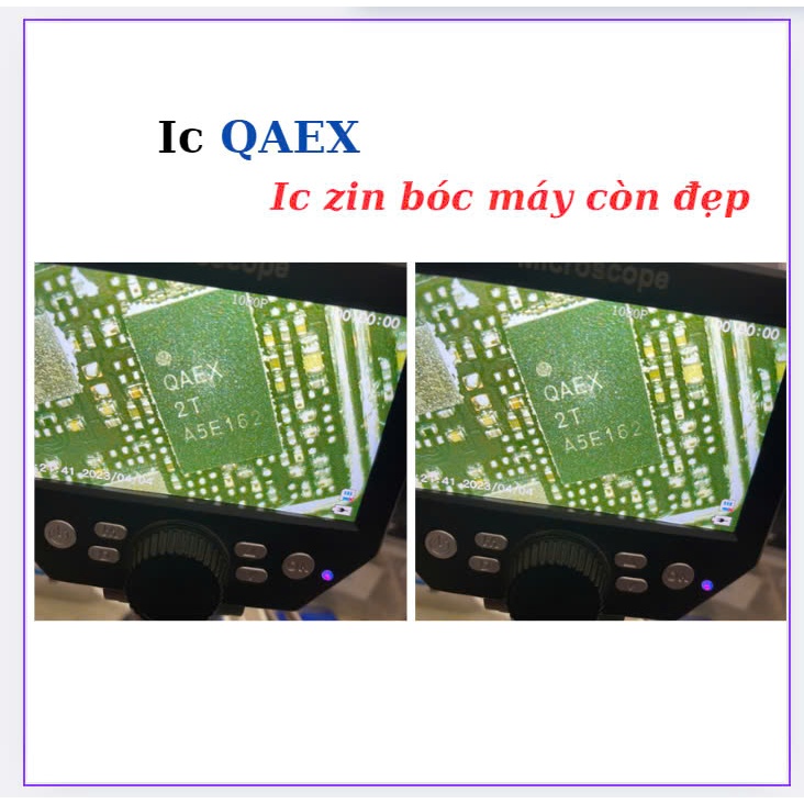 Ic QAEX Ic zin bóc máy còn đẹp