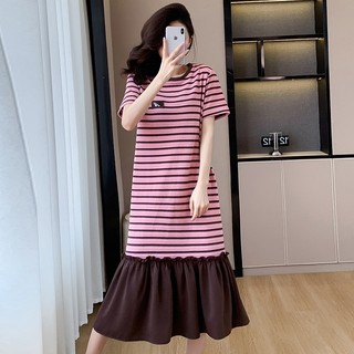 Đầm Suông Váy Suông fom rộng dáng dài thời trang Quảng Châu