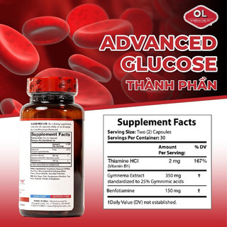 Advanced Glucose Support – Hỗ Trợ Ổn Định Đường Huyết
