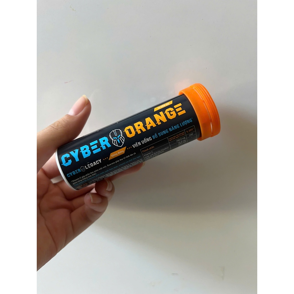 combo 2 hộp Thực phẩm chức năng bổ sung năng lượng Cyber Orange