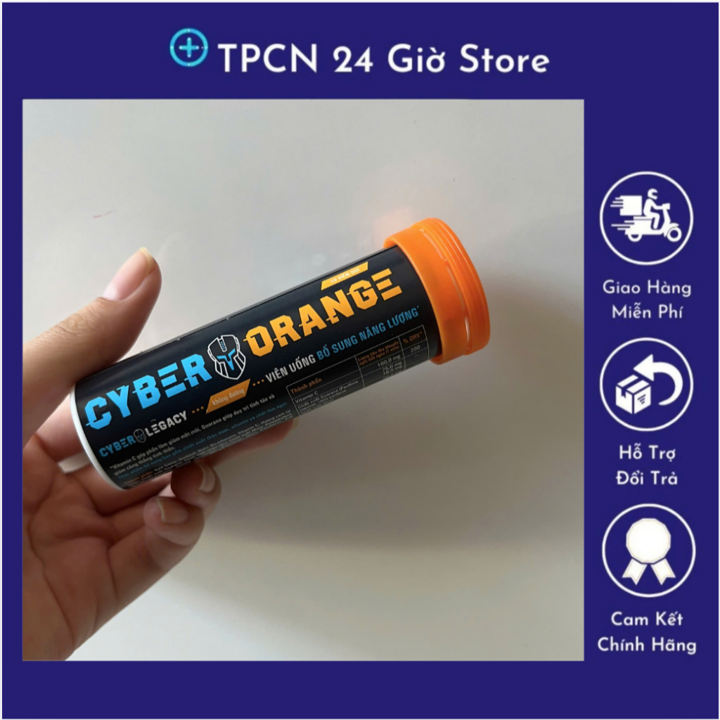 combo 2 hộp Thực phẩm chức năng bổ sung năng lượng Cyber Orange