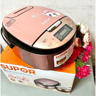 Nồi cơm điện tử lồng nồi Niêu Supor CFXB40FC33VN-75 (1.5Lít)