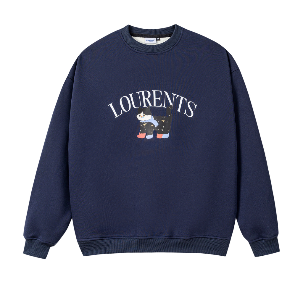 Áo Sweater STAY COZY Local Brand Lourents Nỉ Lông Cáo - SWT04