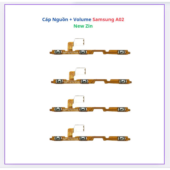 Cáp nguon + volum samsung A02