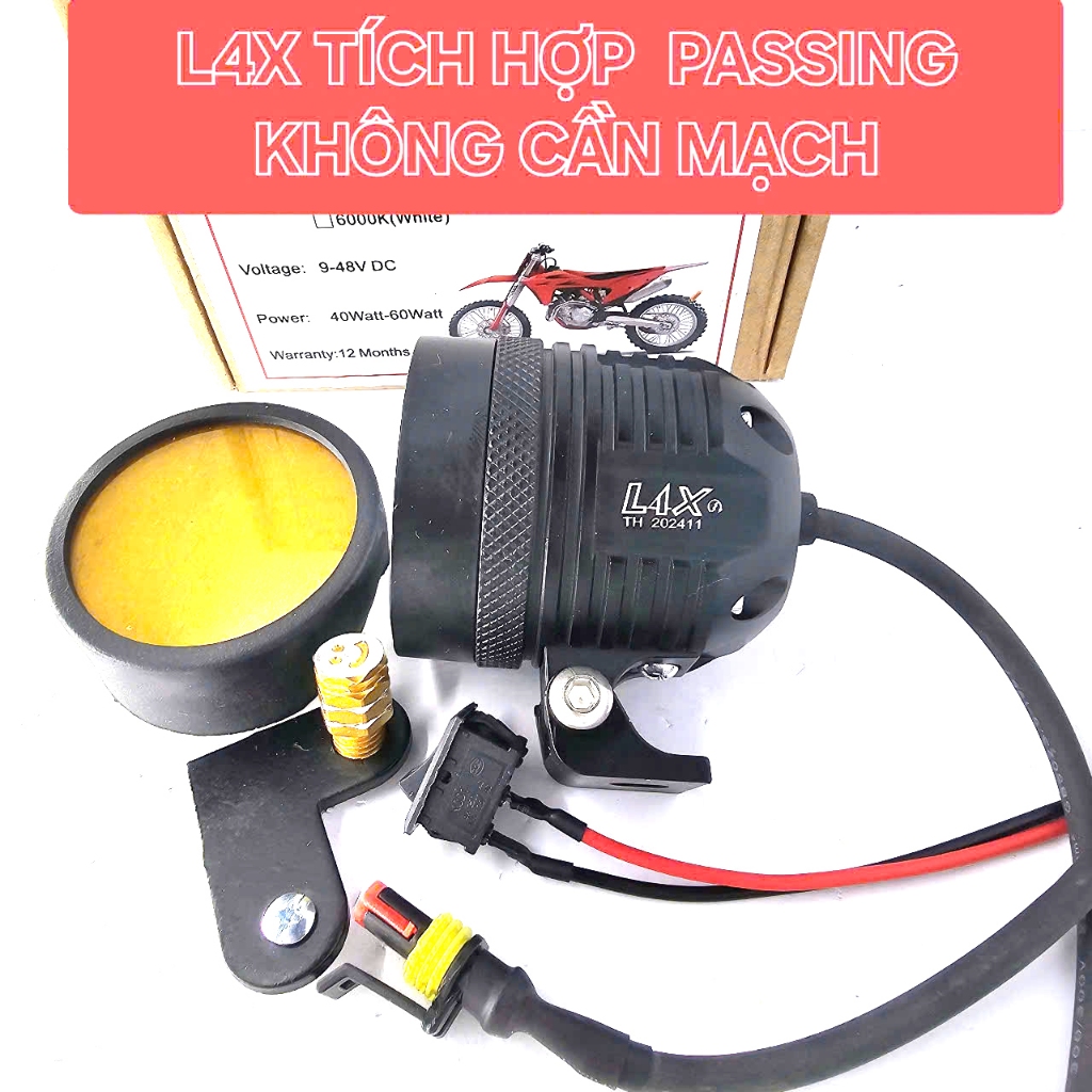 [ TÍCH HỢP SẴN PASSING] ĐÈN TRỢ SÁNG L4X CAO CẤP (XEM VIDEO)