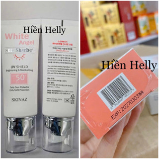 Kem Chống Nắng White Angel Skinaz Hàn Quốc date 2027 [Chính Hãng] - HCM ship nhanh