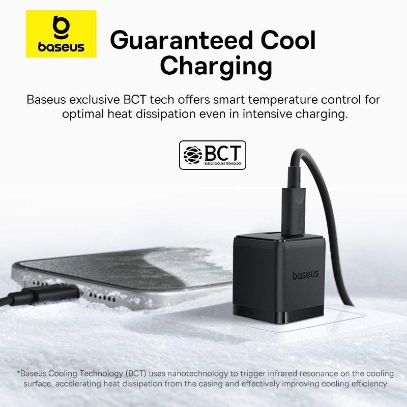 Củ Sạc Nhanh U+C PD 30w 20w Baseus Palm Nhỏ Gọn Chống Quá Dòng Quá Tải Nhiệt  IP Pad | BigBuy360 - bigbuy360.vn