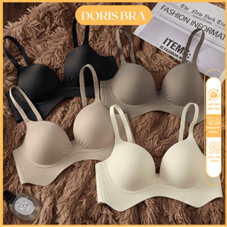 Áo lót nữ DORIS AL913, áo ngực su non cup chéo ôm nâng vòng 1 đầy đặn, đệm bàn tay 3cm mặc áo body