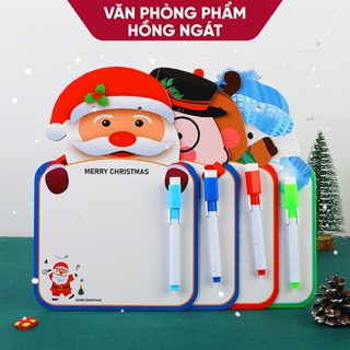  Bảng vẽ cho bé chủ đề giáng sinh có thể viết xoá đồ dùng học tập cute dễ thương làm quà noel tặng học sinh N058 