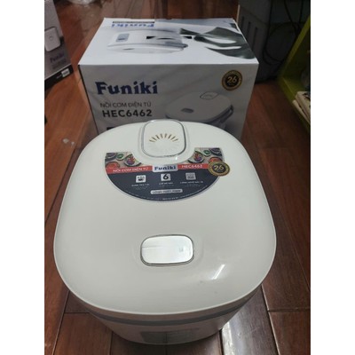 Nồi cơm điện tử 1.8L Funiki HEC6462 1,8 lít / HEC6463 1,2 lít - Bảo hành chính hãng 26 tháng