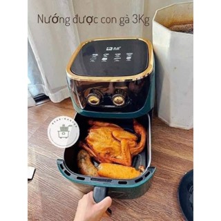 Nồi chiên không dầu Camel 12l mặt kính dễ dàng chiên nấu,lòng chống dính bảo hành 12 tháng toàn quốc