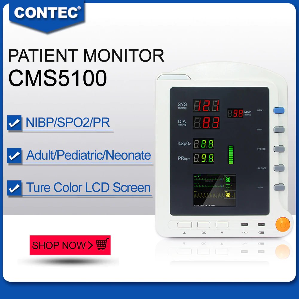 Máy Theo Dõi Bệnh Nhân Contec CMS5100