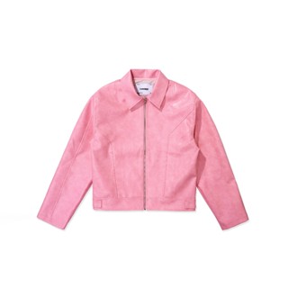 HADES Pinkie Crew Leather Jacket - HADES Brand chính hãng Áo khoác da tay dài unisex