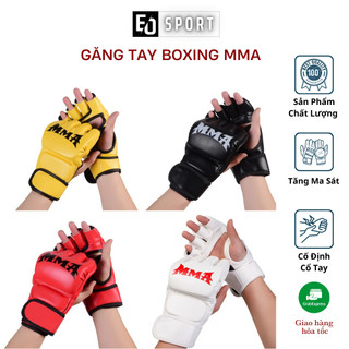  Găng Tay Đấm Bốc Boxing Tập Đối Kháng Tại Nhà MMA Chất Liệu Cao Cấp Phù Hợp Cả Nam Và Nữ - Eo.sportdz 
