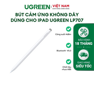 Bút cảm ứng không dây dùng cho Ipad Ugreen | Công suất 4dBm | Bluetooth  V5.0 | Bảo hành 18 tháng 1 đổi 1 35834