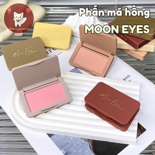[MOON EYES] Phấn Má Hồng Moon Eyes Đơn Sắc Mịn Lì Tự Nhiên, Matte Blush, 6.5g