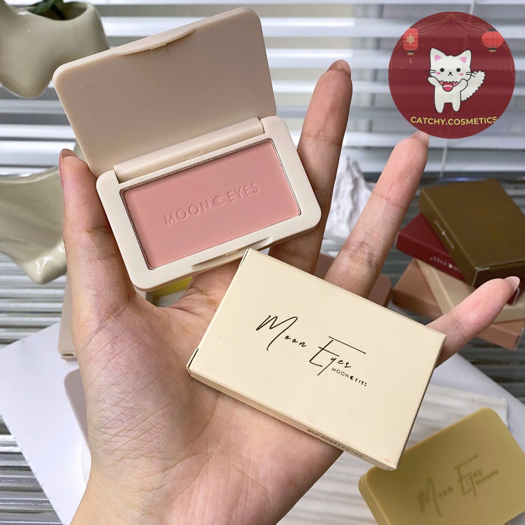 [MOON EYES] Phấn Má Hồng Moon Eyes Đơn Sắc Mịn Lì Tự Nhiên, Matte Blush, 6.5g | BigBuy360 - bigbuy360.vn