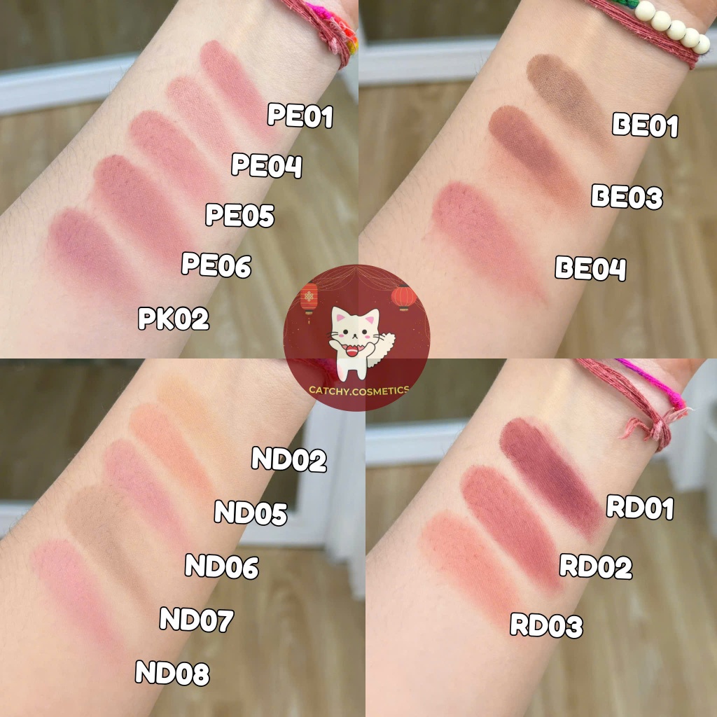 [MOON EYES] Phấn Má Hồng Moon Eyes Đơn Sắc Mịn Lì Tự Nhiên, Matte Blush, 6.5g | BigBuy360 - bigbuy360.vn