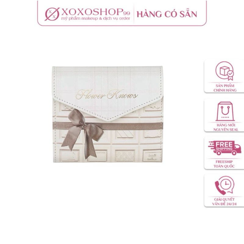 Ví sổ đựng thẻ/ ảnh phiên bản giới hạn Giáng Sinh Flower Knows
