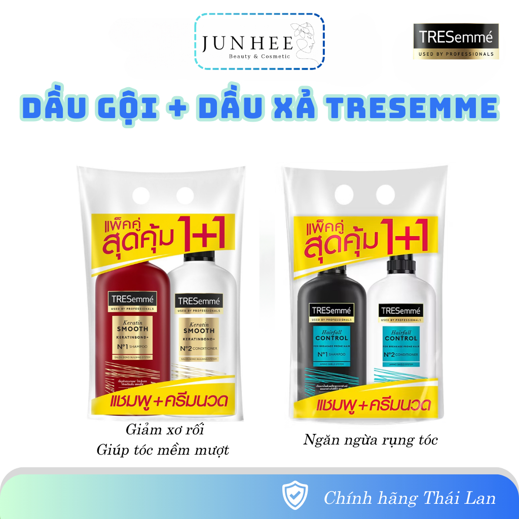 [ JUNHEE AUTH ] Dầu gội xả Tresemme Thái Lan chính hãng