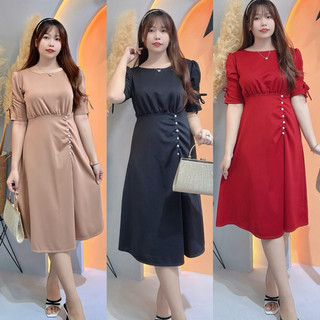Đầm Bigsize 60kg đến 95kg thiết kế nhúng đính hạt siêu sang