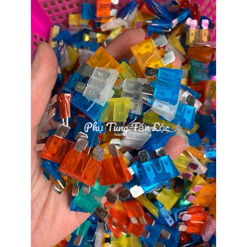 [ 10 Cái ] Cầu Chì Lớn Xe Ga 5A 10A 15A 20A