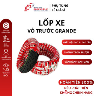  Lốp vỏ  Trước Sau Không ruột MAXXIS 110 70-12 M6219Y 47L TL nozza Grande các đời- Chính Hãng YAMAHA 
