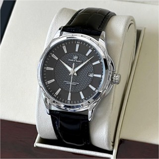 Đồng hồ nam dây da PABLO RAEZ dạ quang có lịch ngày chống nước 3ATM sang trọng M268 CARIENT