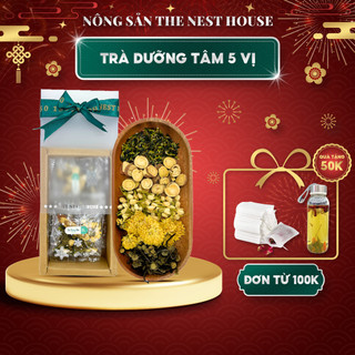  Trà dưỡng tâm an thần ngủ ngon 5 vị giúp dễ ngủ The Nest House 