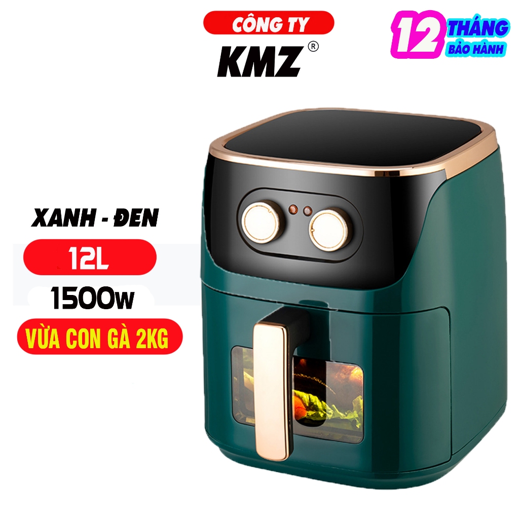 [BH 1NĂM] Nồi Chiên Không Dầu CAMEL/KMZ dung tích 10l- 12L - BẢO HÀNH 1 NĂM