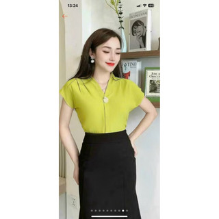 Áo lụa cao cấp mát mịn , kiểu dáng trẻ trung.