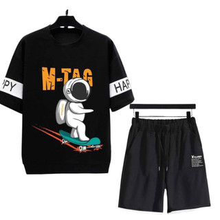 Set Đồ Bộ Thun lưới mè Nam Nữ Ngắn ⚡️ VIDEO + ẢNH CHỤP THẬT ⚡️ Mẫu Mới Quần Áo thể thao giá rẻ M-TAG đơn giản K1 S09