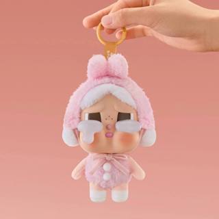 [Auth] Blind box Crybaby Crying again Plush Doll- Móc khóa treo túi nhồi bông Cry baby của Pop Mart