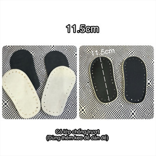 Đế xốp móc giày dép em bé