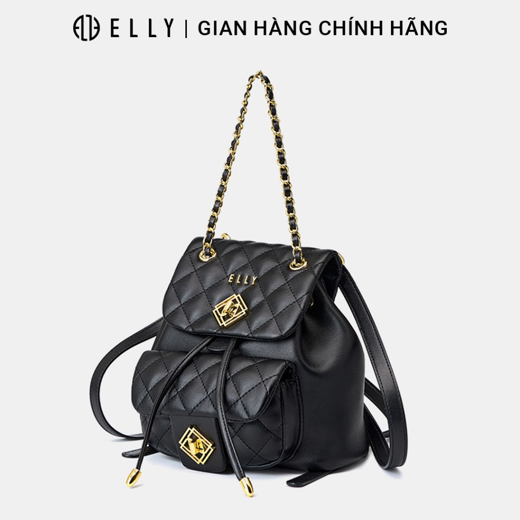 [Quà tặng giáo viên cao cấp sang trọng] Balo nữ cao cấp da thật ELLY – EB47