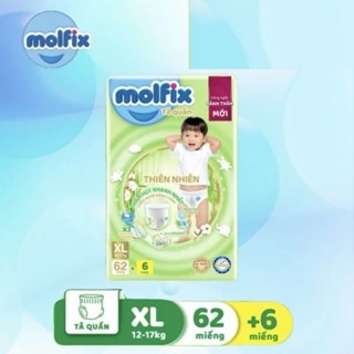 Tã quần Molfix M76+6/L68+6/XL62+/XXL56+6