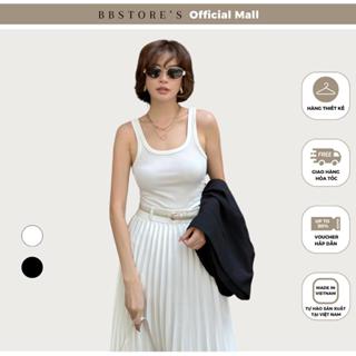  Áo Thun Hai Dây Form Dài Cổ Vuông Bầu BBSTORE'S - A2256S