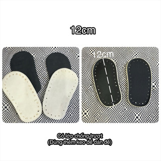 Đế xốp móc giày dép em bé