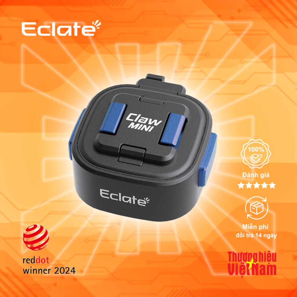 Giá đỡ từ tính tháo lắp nhanh Eclate Clawmini – chân 1/4 EM-04
