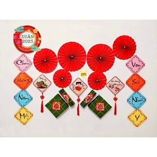 COMBO TRANG TRÍ TẾT XUÂN (Đồ dùng dạy học Miki)