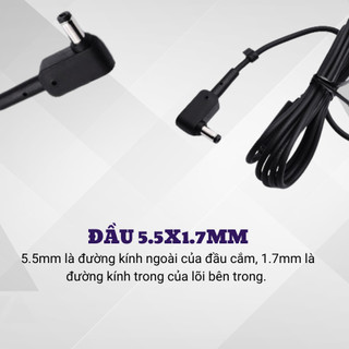 Sạc Laptop ACER 19V-3.42A 65W (5.5x1.7mm)