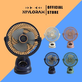 Quạt mini sạc điện 30000 MAH,Kẹp Tích Điện 8 Inch Có Đèn Led,Điều chỉnh tốc độ 5 tốc độ Hiển thị pin