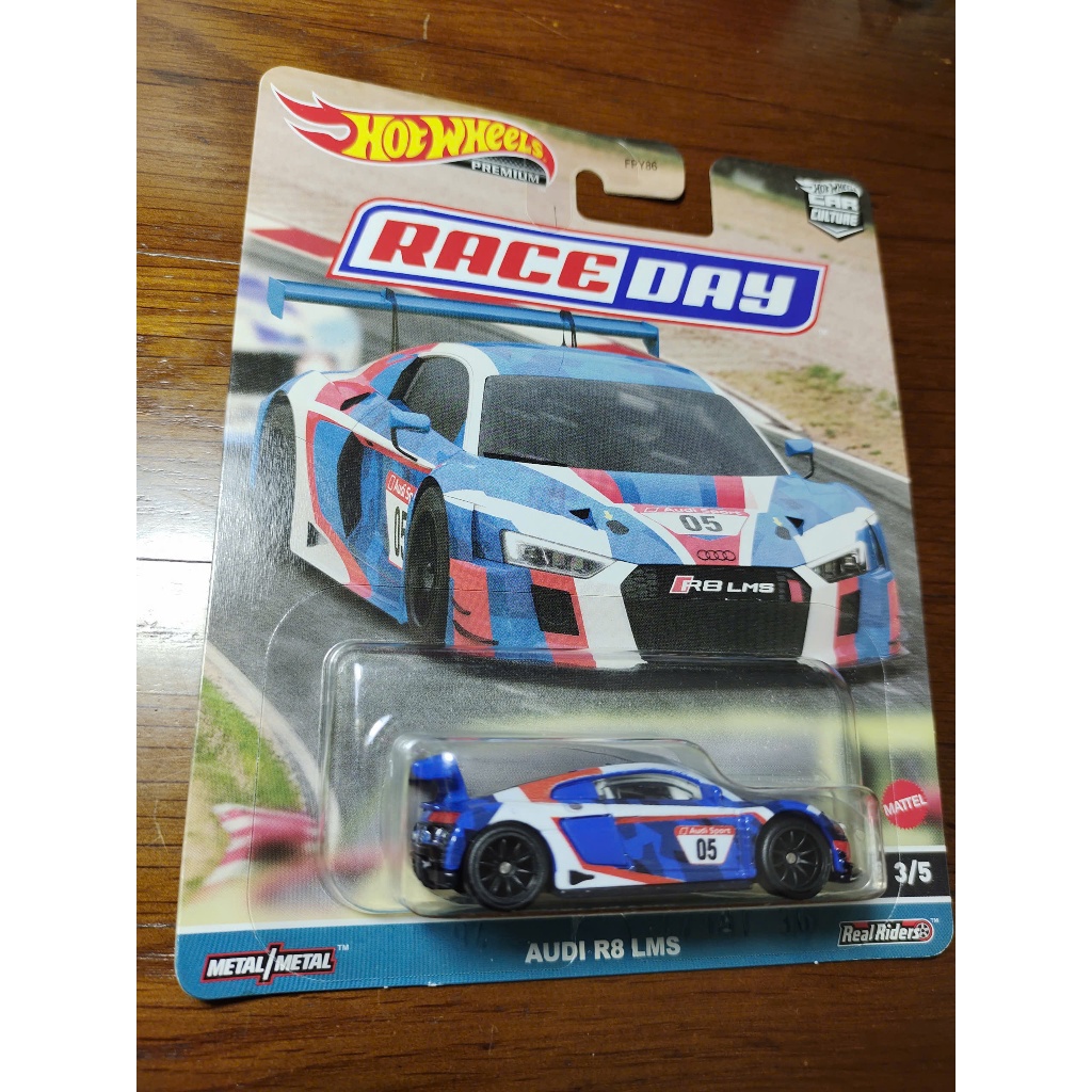 Audi R8 LMS - Hot Wheels - hàng xách tay Nhật