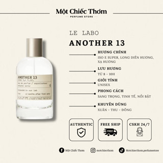 Le Labo Another 13 nước hoa chiết 5ml/10ml/20ml | Chiết trực tiếp từ chai full size 100ml chính hãng