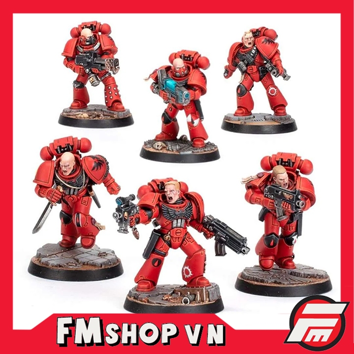 (CÓ SẴN) MÔ HÌNH LẮP RÁP WARHAMMER 40,000 SPACE MARINE HEROES